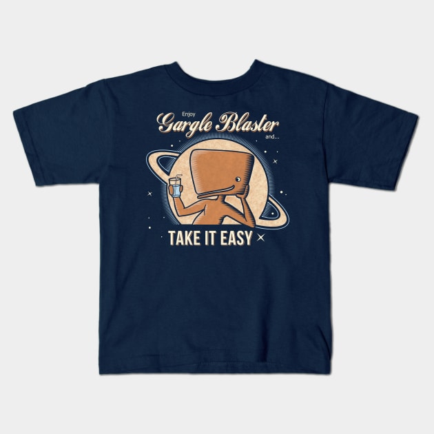 Take it easy Kids T-Shirt by karlangas